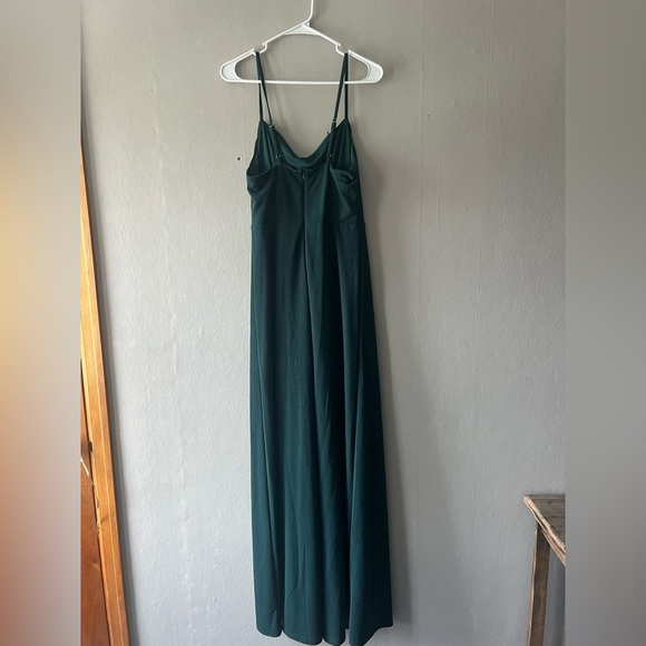 Birdy Grey Emerald Ash Crepe Dress Size Medium - Picture 4 of 7